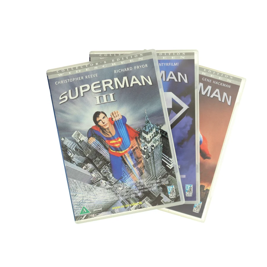 Superman III med Christopher Reeve (DVD)