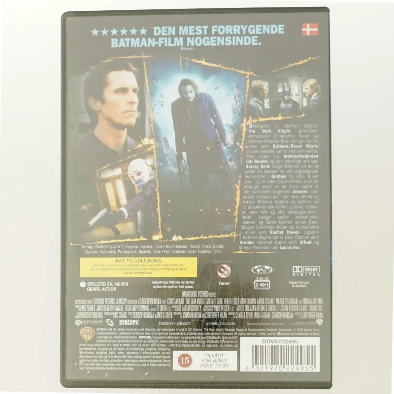The Dark Knight (Batman) (DVD) med Christian Bale (DVD)