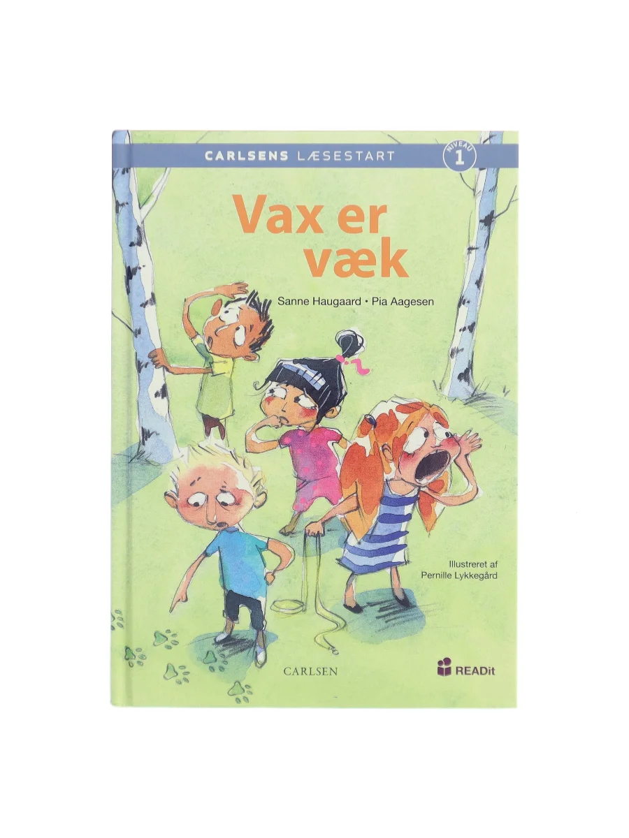 Forsiden af Vax er væk