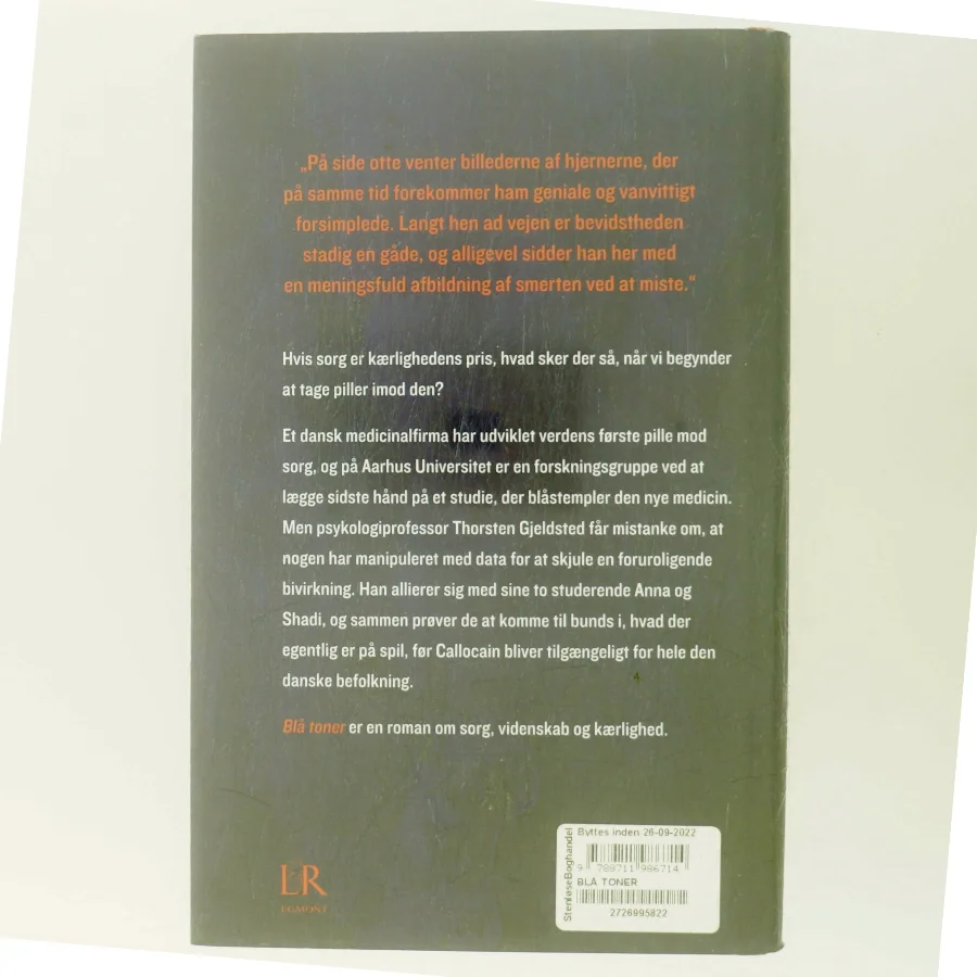 Blå toner : roman af Anne Cathrine Bomann (Bog)