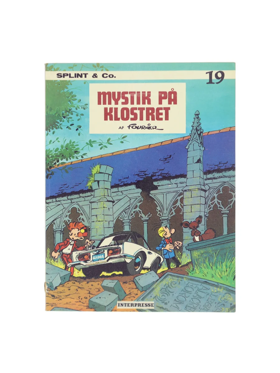 Forsiden af Splint & co Mystik på Klostret af Fournier