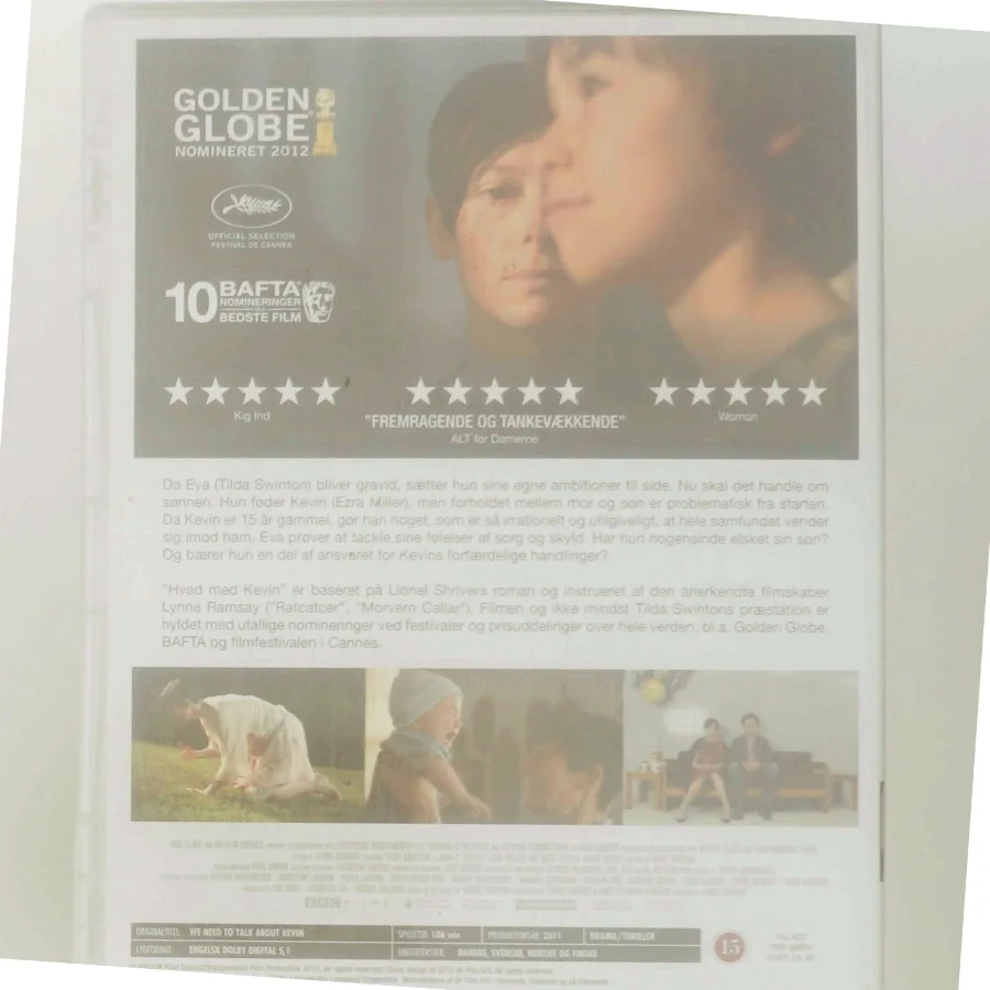 Hvad med Kevin? med Tilda Swinton (DVD)