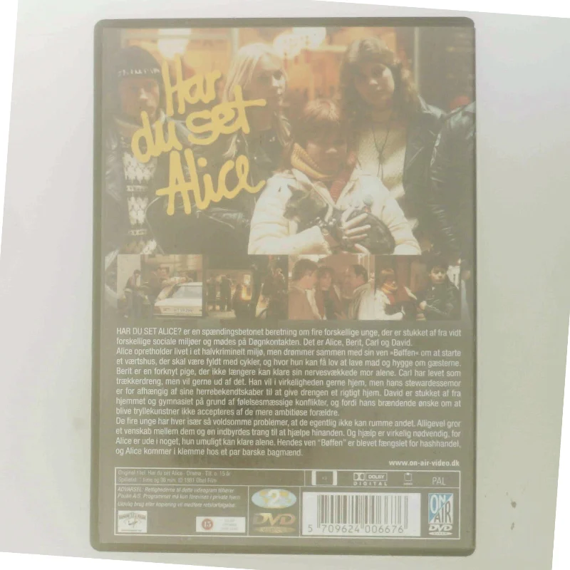 DVD-film 'Har du set Alice' med Ole Ernst (DVD)
