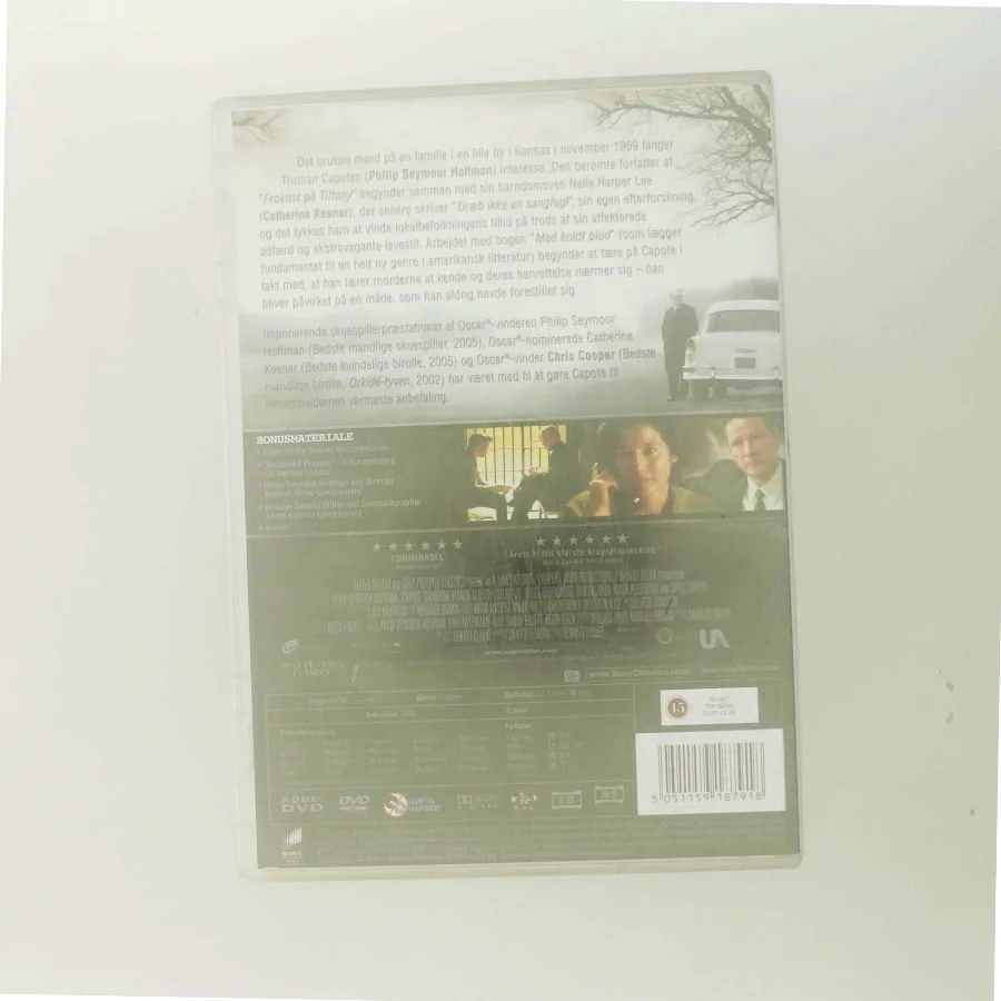 Capote (-) med Philip Seymour Hoffman (DVD)