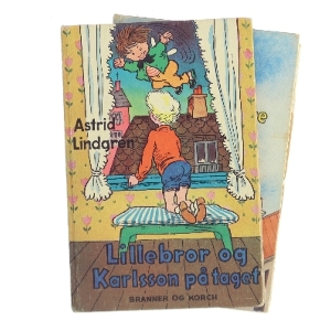 Lillebror og Karlsson på taget bogsamling fra Branner og Korch (Bog)