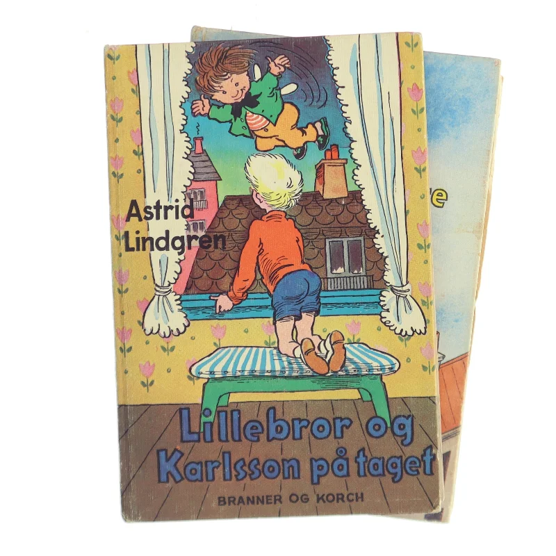 Lillebror og Karlsson på taget bogsamling fra Branner og Korch (Bog)