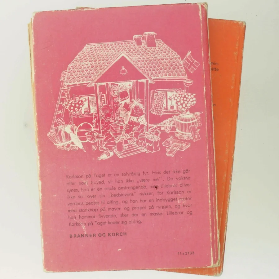Lillebror og Karlsson på taget bogsamling fra Branner og Korch (Bog)