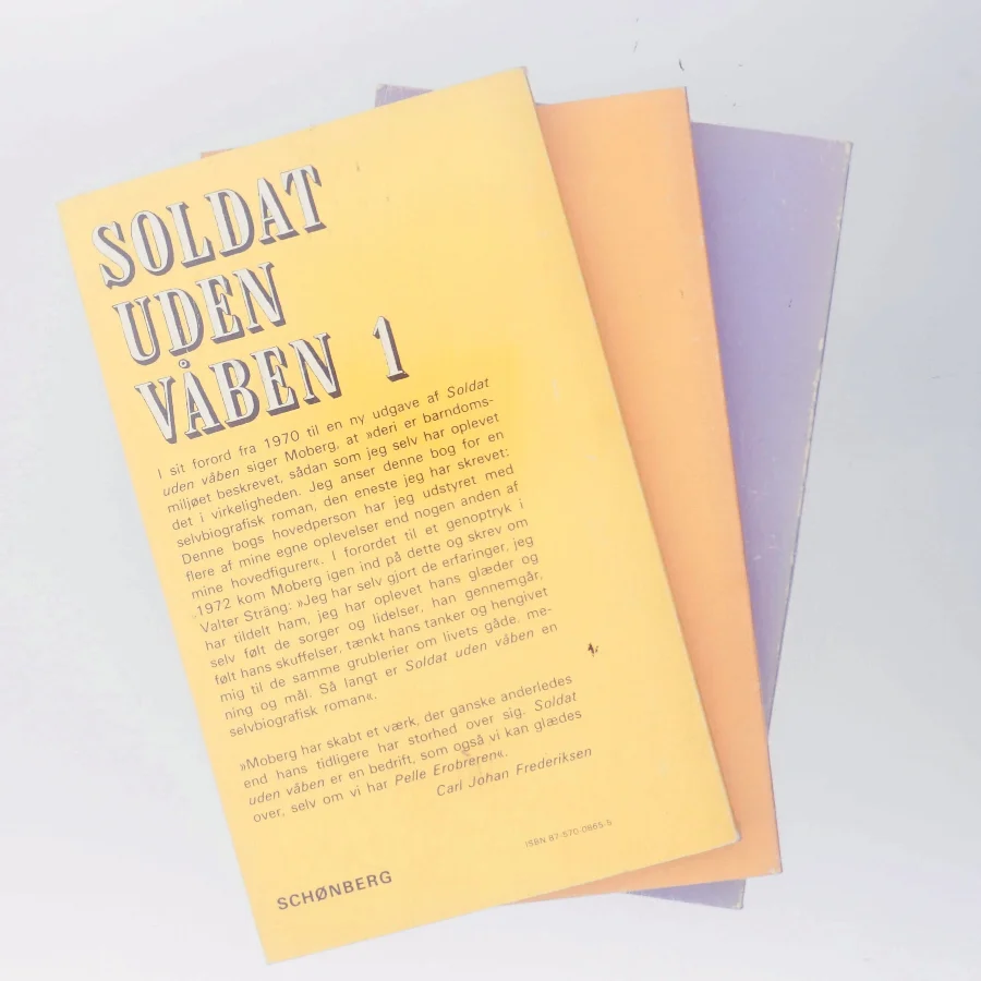 Soldat uden våben 3 af Vilhelm Moberg (Bog)