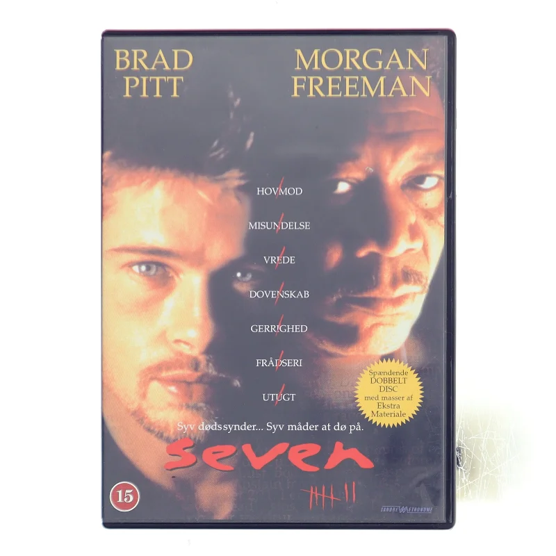 Seven - med Extra Materiale+ med Brad Pitt (DVD)