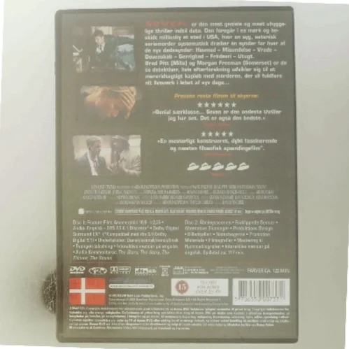 Seven - med Extra Materiale+ med Brad Pitt (DVD)