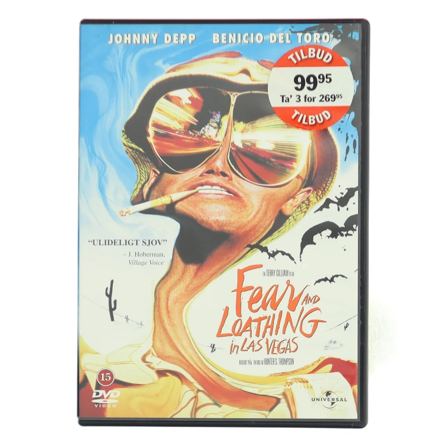 Fear and Loathing in Las Vegas (dvd) med Johnny Depp (DVD)