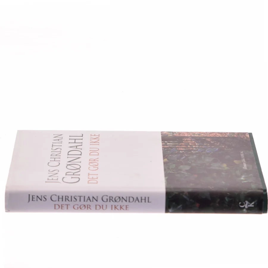 Det gør du ikke : roman af Jens Christian Grøndahl (Bog)
