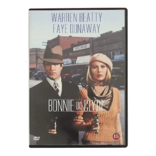 Bonnie og Clyde med Warren Beatty (DVD)