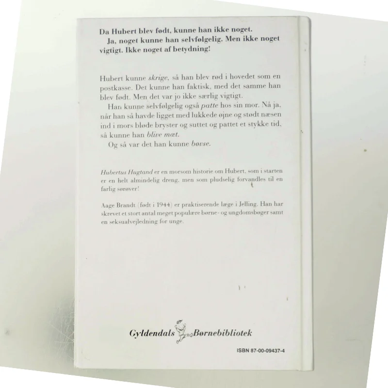 Hubertus Hugtand af Aage Brandt (Bog)
