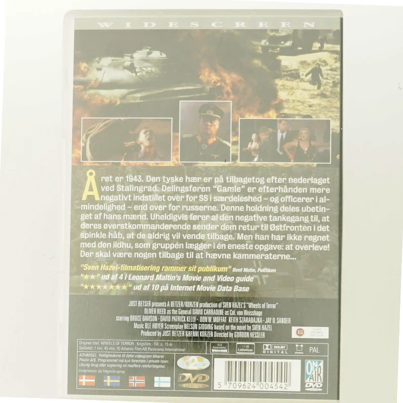 Døden på larvefødder med Oliver Reed (DVD)