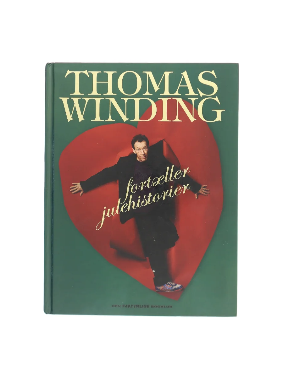 Forsiden af Thomas Winding  fortæller julehistorier af Thomas Winding