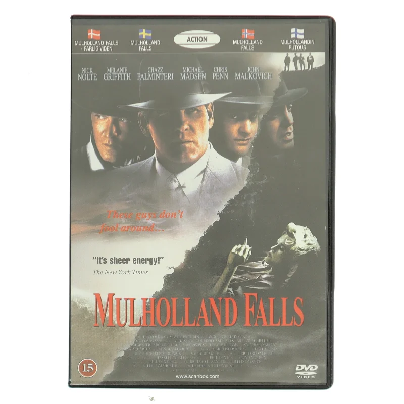 Mulholland Falls med Nick Nolte (DVD)