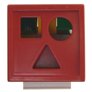 Putkasse med klodser fra Brio (str. 13x11 cm)