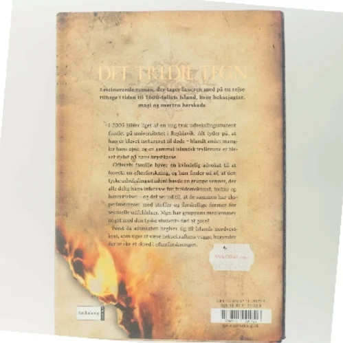 Det tredje tegn af Yrsa Sigurðardóttir (Bog)