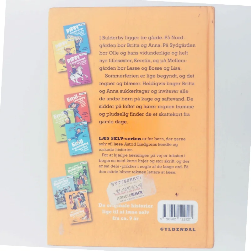 Alle vi børn i Bulderby på skattejagt og andre historier af Astrid Lindgren (Bog)