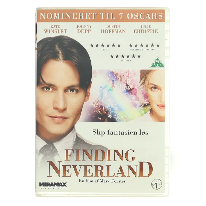 Finding Neverland med Johnny Depp (DVD)