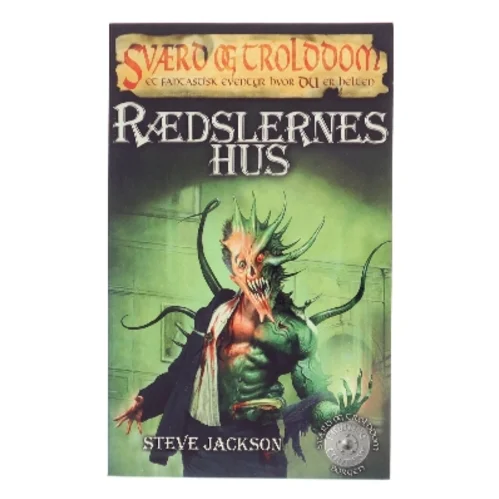 Rædslernes hus af Steve Jackson (Bog)
