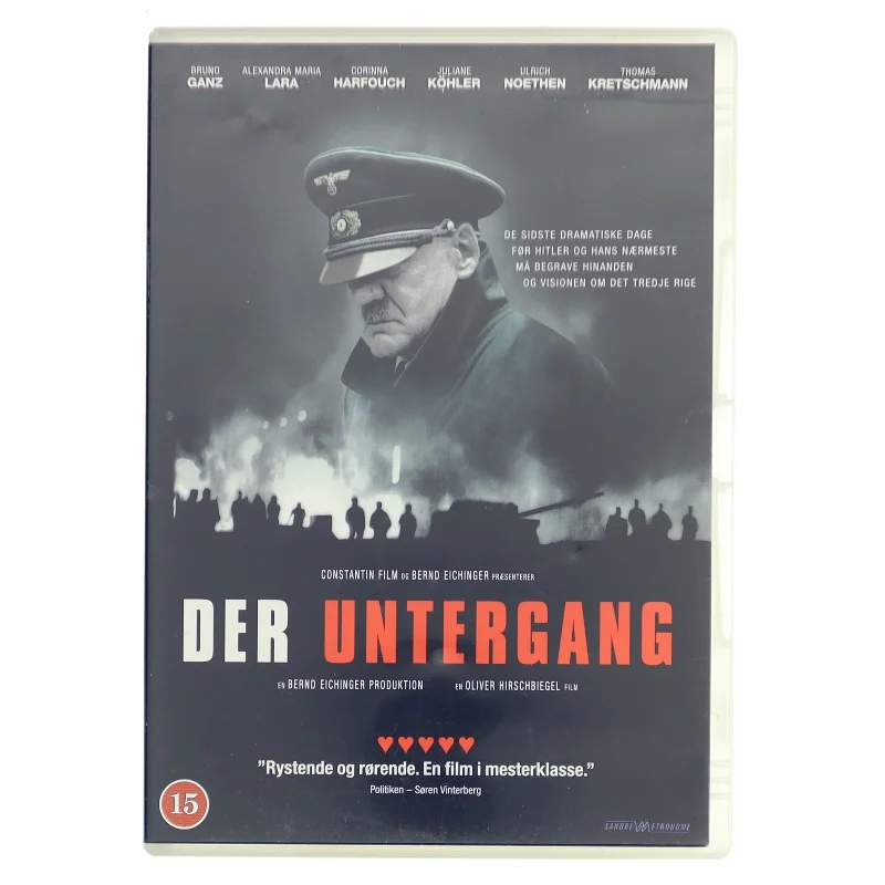 Der Untergang med Bruno Ganz (DVD)