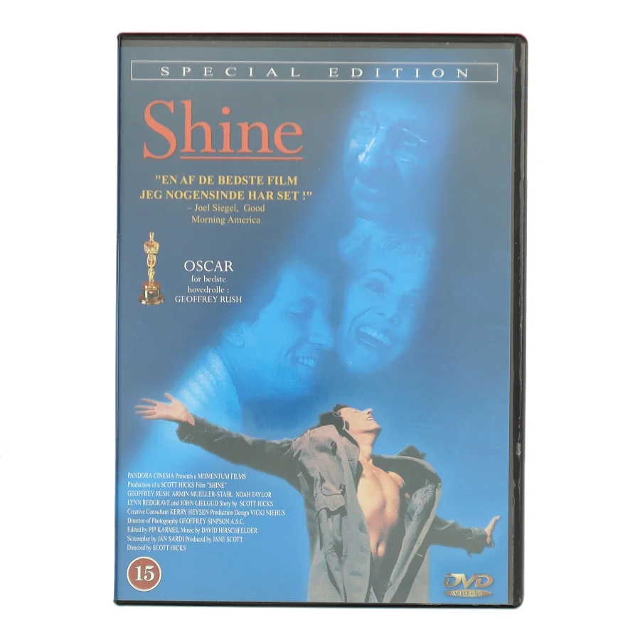 Shine (On-air) med Geoffrey Rush (DVD)