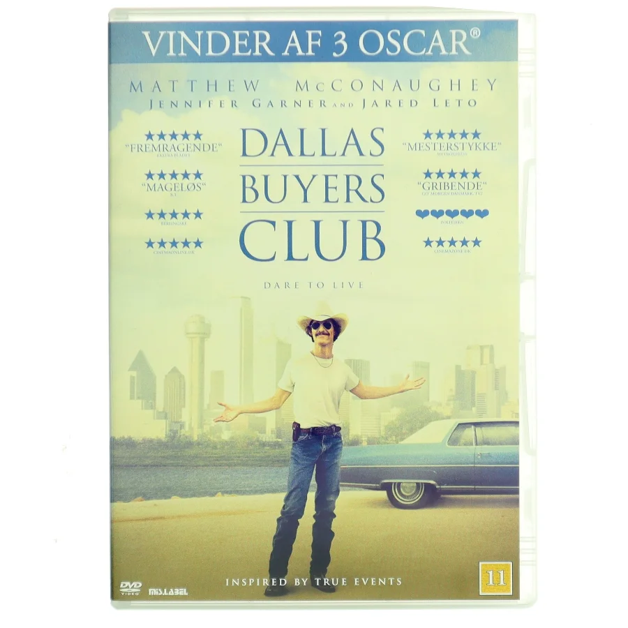 Dallas Buyers Club med Matthew McConaughey (DVD)