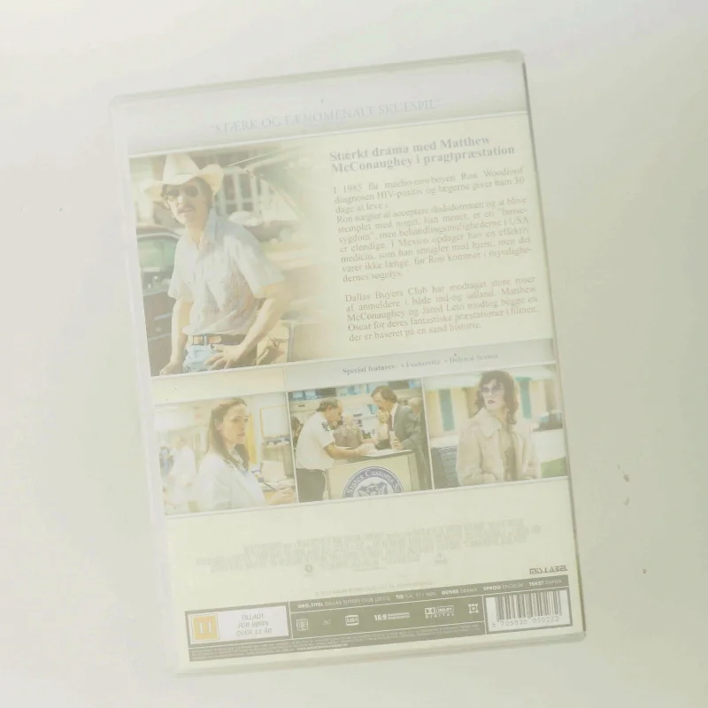 Dallas Buyers Club med Matthew McConaughey (DVD)
