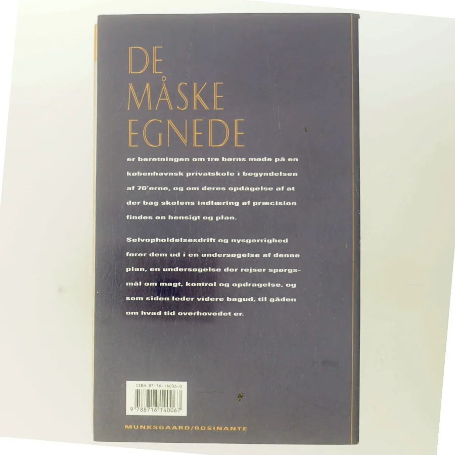 De måske egnede : roman af Peter Høeg (f. 1957-05-17) (Bog)