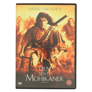 Den Sidste Mohikaner med Daniel Day-Lewis (DVD)