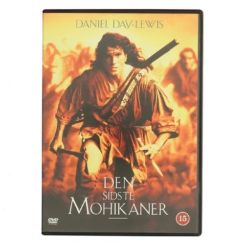 Den Sidste Mohikaner med Daniel Day-Lewis (DVD)