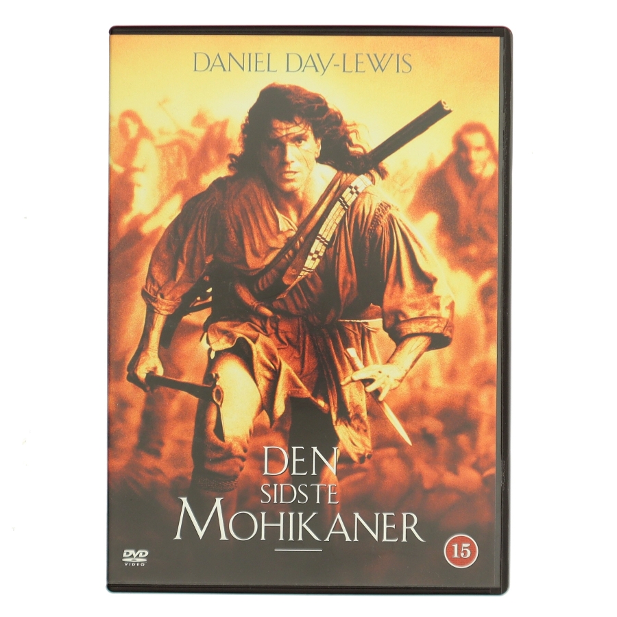 Den Sidste Mohikaner med Daniel Day-Lewis (DVD)