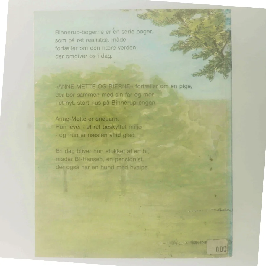 Anne-Mette og bierne af Jette Ahm (Bog)