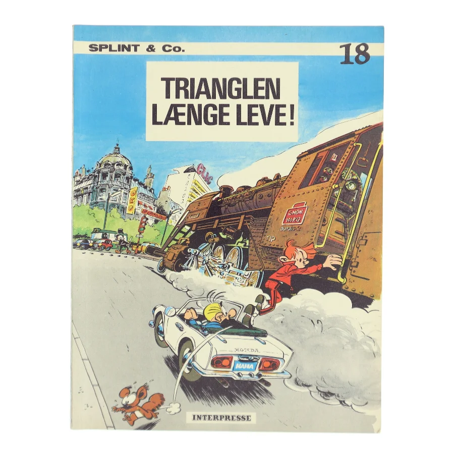 Trianglen Længe Leve! af Jean Van Hamme (Bog)