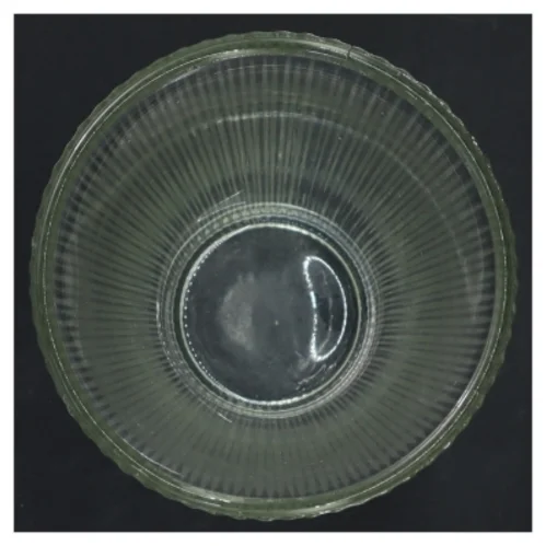 Riflet hospitalsvase (str. Ø 11x16 cm)