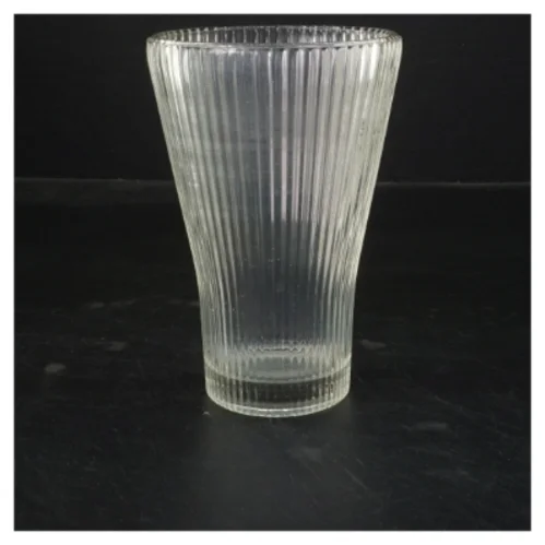 Riflet hospitalsvase (str. Ø 11x16 cm)