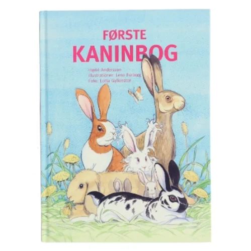 Første kaninbog af Ingrid Andersson (Bog)