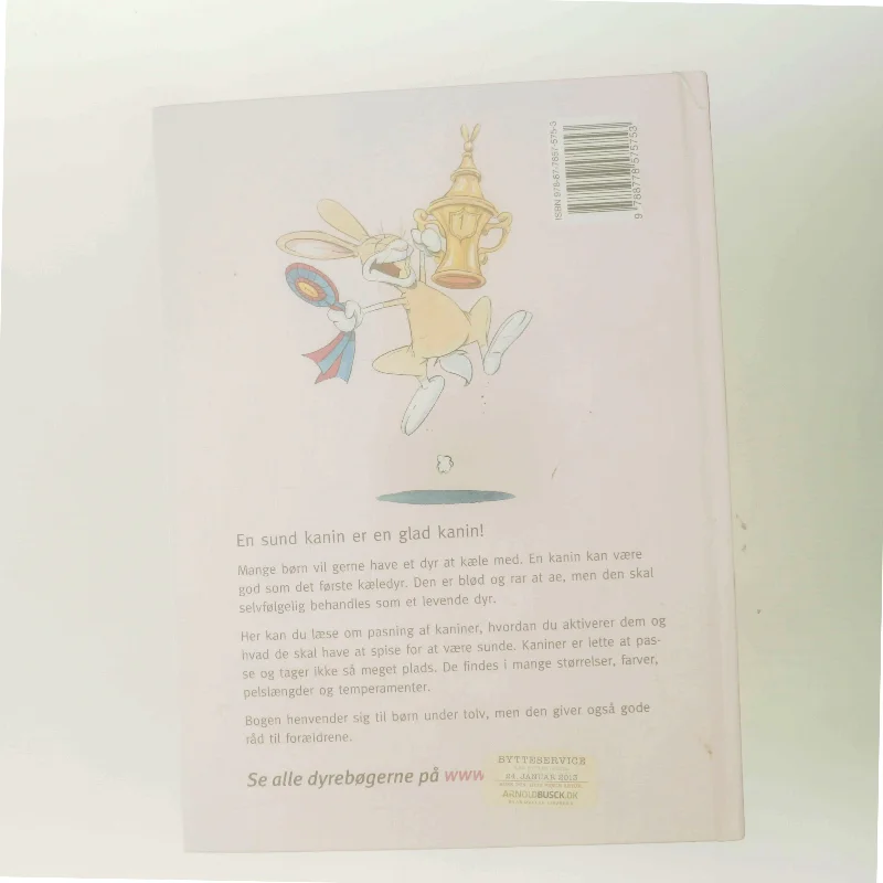 Første kaninbog af Ingrid Andersson (Bog)