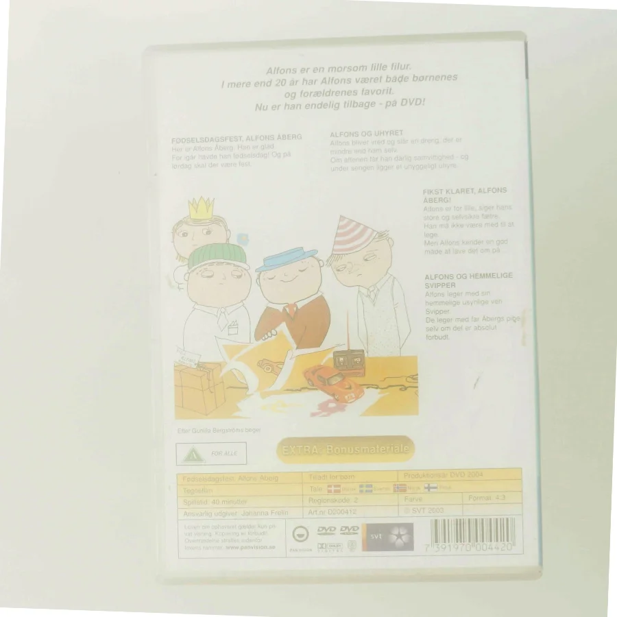 Fødselsdagsfest, Alfons Åberg (DVD) (DVD)