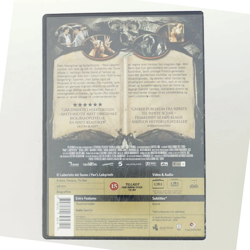 Pans Labyrint (DVD) med Ivana Baquero (DVD)