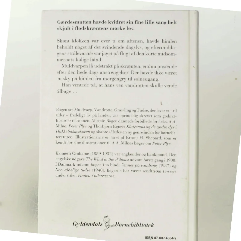 Den tåbelige tudse af Kenneth Grahame (Bog)