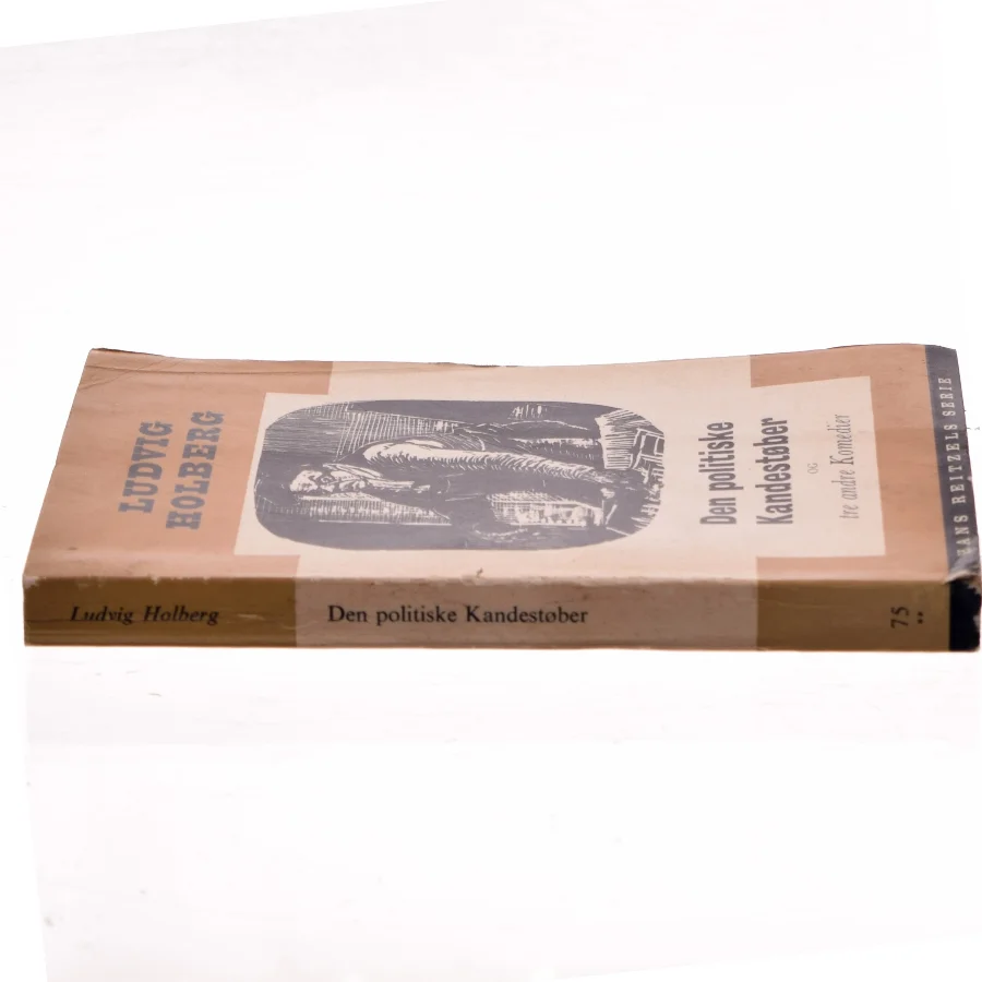 Den politiske Kandestøber og tre andre Komedier af Ludvig Holberg (Bog)