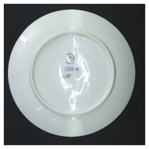 Dekorativ tallerken med Captain Cook motiv fra Royal Copenhagen (str. 18,5 cm)