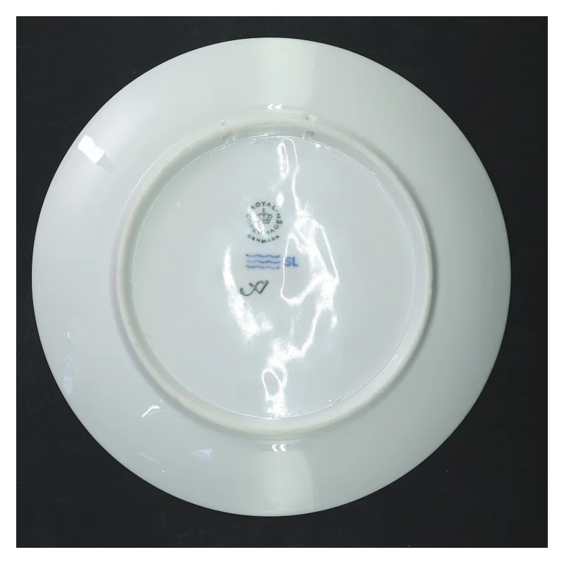Dekorativ tallerken med Captain Cook motiv fra Royal Copenhagen (str. 18,5 cm)