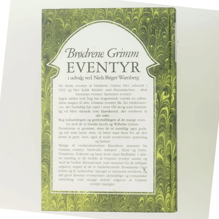 Brødrene Grimm Eventyr bog af Brødrene Grimm (Bog)