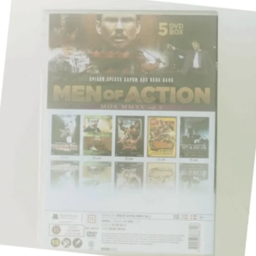 Men of Action Box 3 med Sylvester Stallone (DVD)