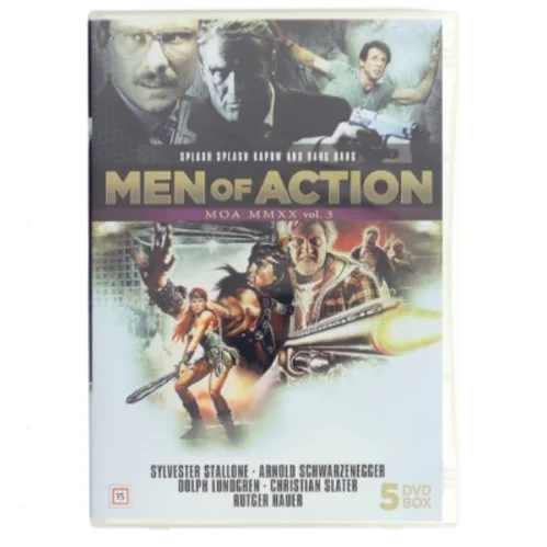 Men of Action Box 3 med Sylvester Stallone (DVD)