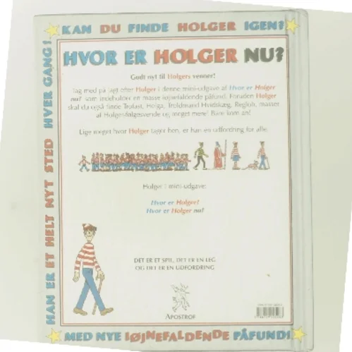 Hvor er Holger nu? af Martin Handford (Bog)